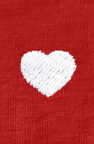 Dalix Mens Lil Heart Midweight Cotton Tee