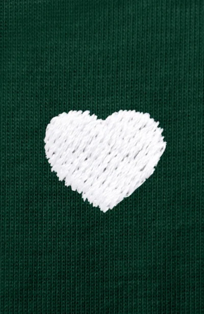 Dalix Mens Lil Heart Midweight Cotton Tee