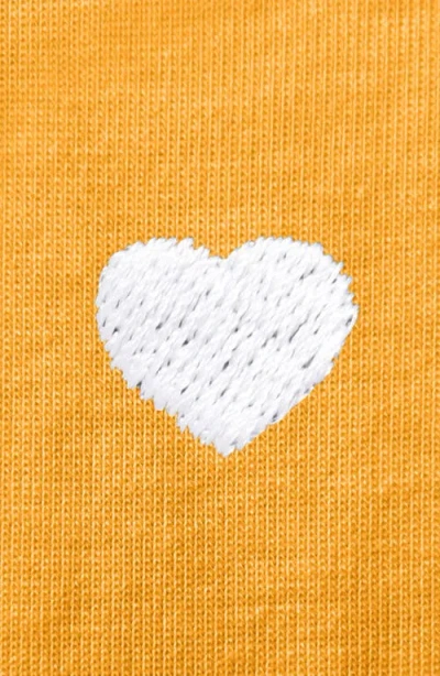 Dalix Mens Lil Heart Midweight Cotton Tee