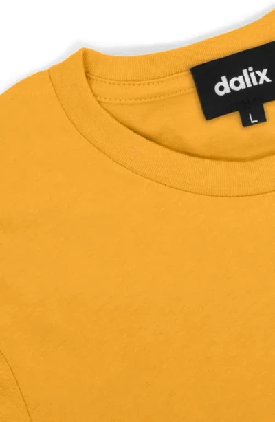 Dalix Mens Lil Heart Midweight Cotton Tee