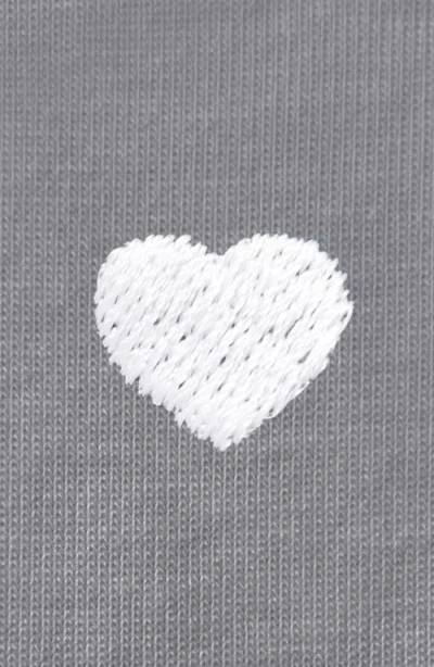 Dalix Mens Lil Heart Midweight Cotton Tee