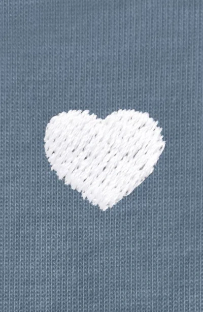 Dalix Mens Lil Heart Midweight Cotton Tee