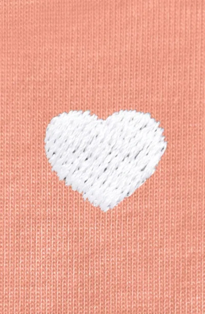 Dalix Mens Lil Heart Midweight Cotton Tee