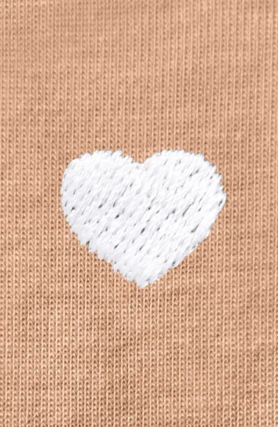 Dalix Mens Lil Heart Midweight Cotton Tee