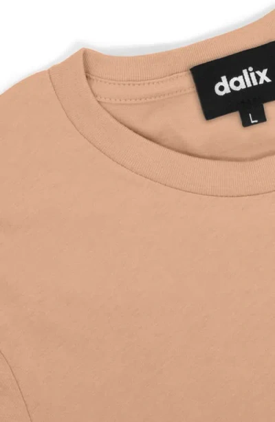 Dalix Mens Lil Heart Midweight Cotton Tee