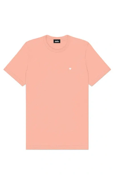 Dalix Mens Lil Heart Midweight Cotton Tee