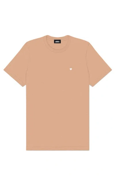 Dalix Mens Lil Heart Midweight Cotton Tee