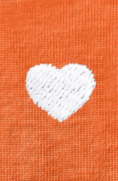 Dalix Mens Lil Heart Midweight Cotton Tee