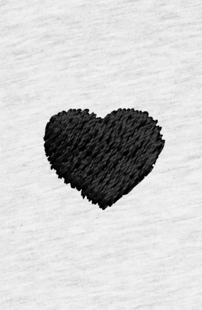 Dalix Mens Lil Heart Midweight Cotton Tee