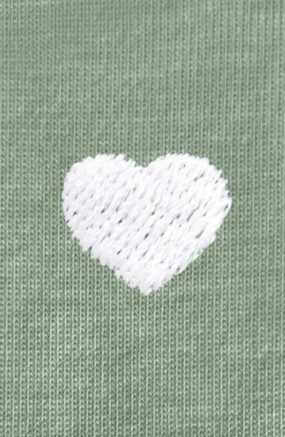Dalix Mens Lil Heart Midweight Cotton Tee