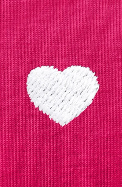Dalix Mens Lil Heart Midweight Cotton Tee
