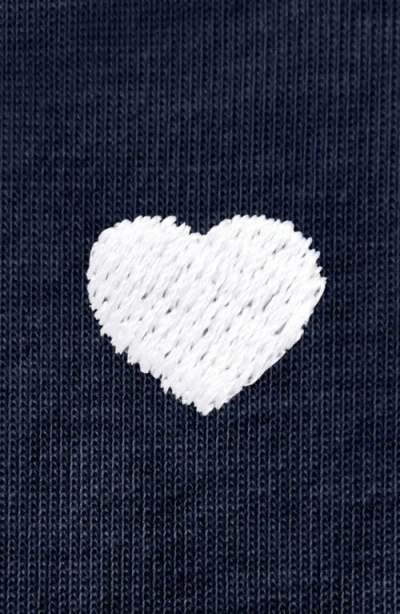Dalix Mens Lil Heart Midweight Cotton Tee