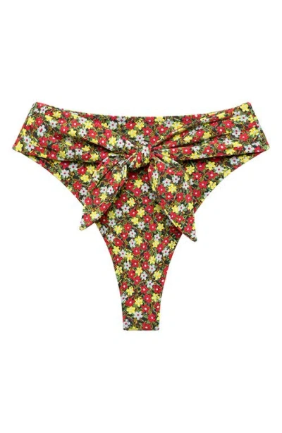 Montce Sienna Paula Bikini Bottoms In Brown