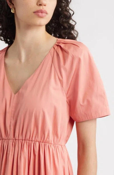 Nordstrom Tiered Minidress In Pink