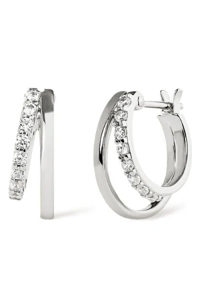 Ana Luisa Toda Double Hoop Earrings In Metallic