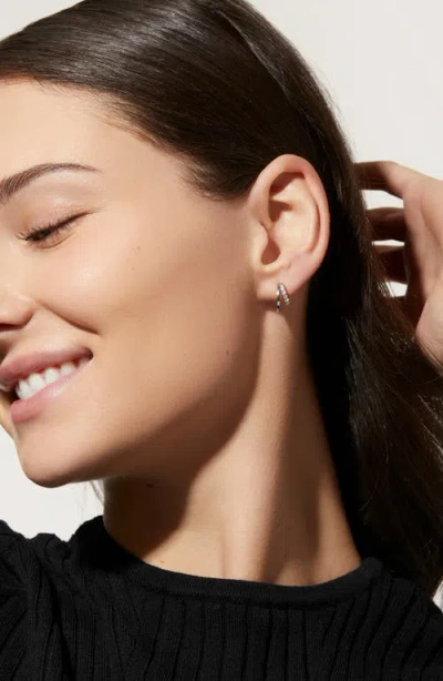 Ana Luisa Toda Double Hoop Earrings In Metallic