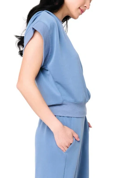 Gibsonlook Luxe Everywhere Top In Blue