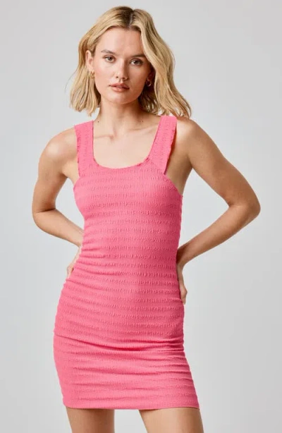 Florence By Mills Seersucker Minidress In Pink