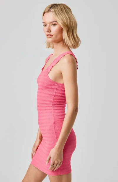 Florence By Mills Seersucker Minidress In Pink