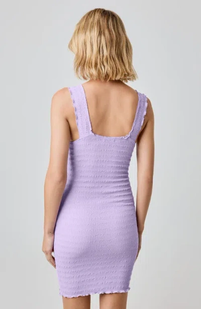 Florence By Mills Seersucker Minidress In Purple