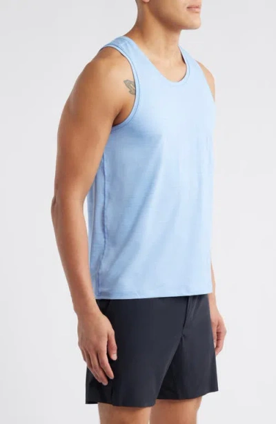 Ten Thousand Interval Performance Tank In Blue