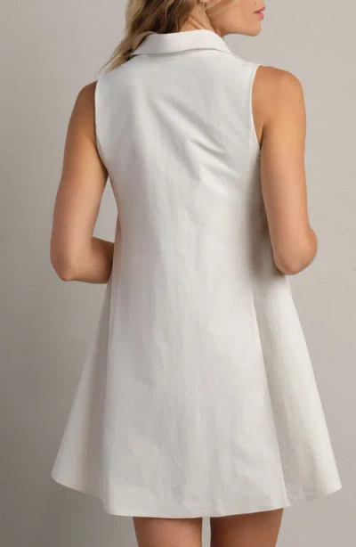 Rhone Highline Sleeveless Dress In White
