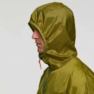 Cotopaxi Teca Half-zip Windbreaker In Green
