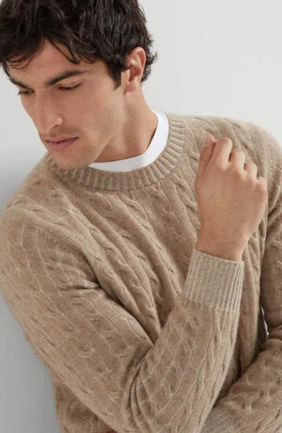 Brunello Cucinelli Vanisé Sweater In Brown