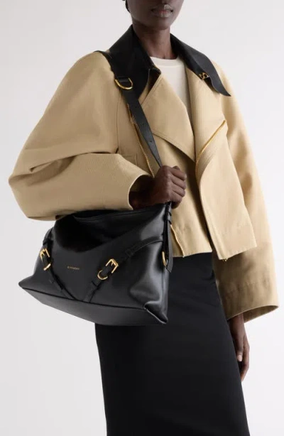 Givenchy Medium Voyou Leather Shoulder Bag