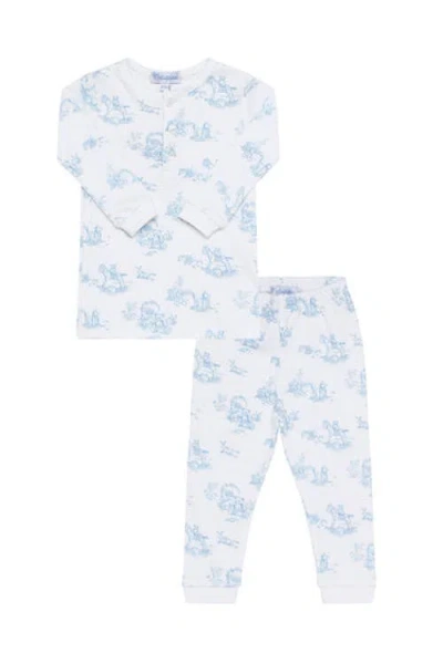 Nellapima Pink Toile Baby Pajamas