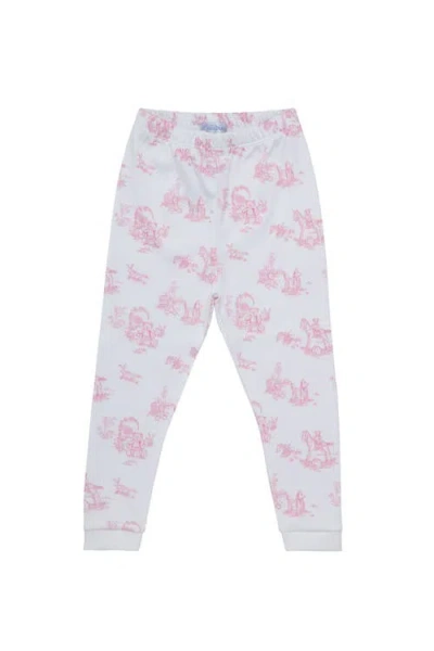 Nellapima Pink Toile Baby Pajamas