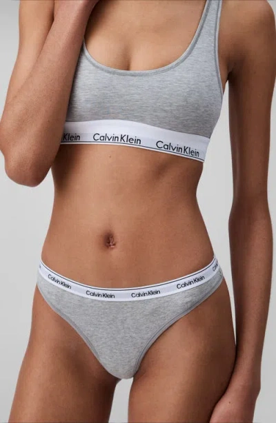 Calvin Klein Women's Modern Logo 3-pack Low Rise Thong
