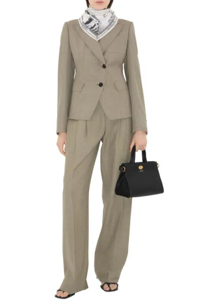 Burberry Mini Cotswolds Leather Tote