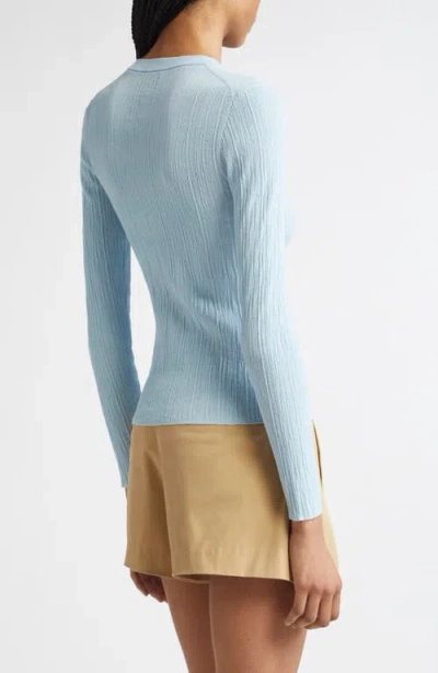 A.l.c . Fisher Rib Cotton Blend Cardigan