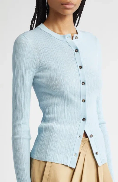 A.l.c . Fisher Rib Cotton Blend Cardigan
