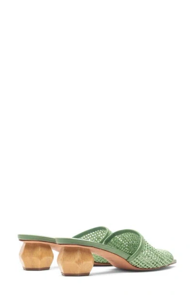 Frances Valentine Raffia Block Heel Sandal