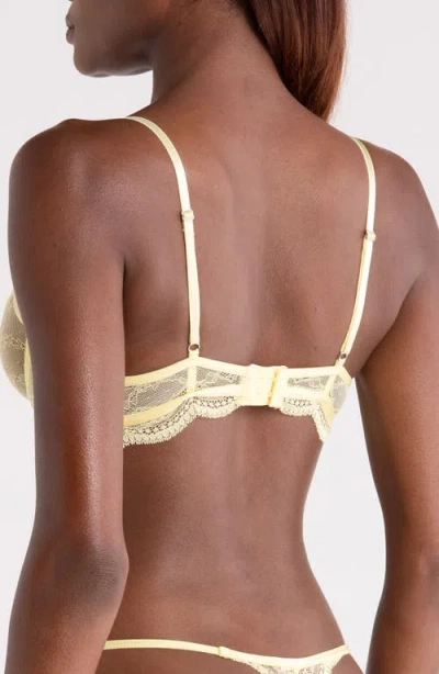 Hunkemoller Hunkemöller Isabelle Lace Underwire Bra In Yellow
