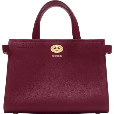 Burberry Mini Cotswolds Leather Tote