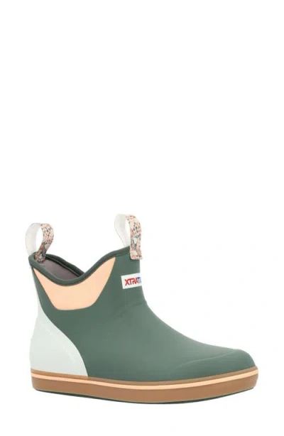 Xtratuf 6-inch Ankle Deck Boot In Green
