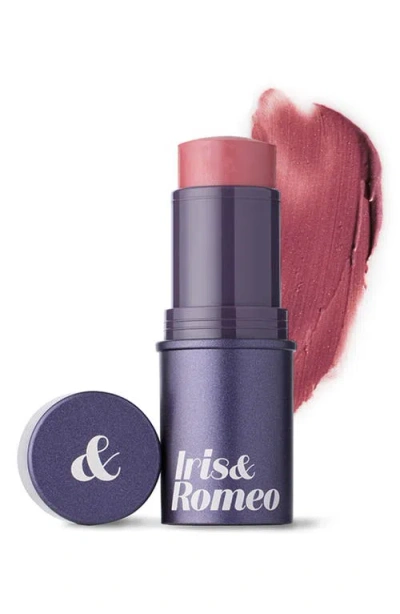 Iris & Romeo Ceramide Multi-balm Lip+cheek Cream Blush Stick English Rose 0.2 oz / 5.8 ml