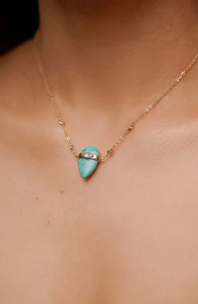 Ettika Turquoise Solstice Necklace