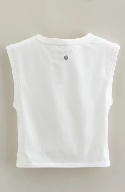 Zella Girl Kids' Twist Front T-shirt In White