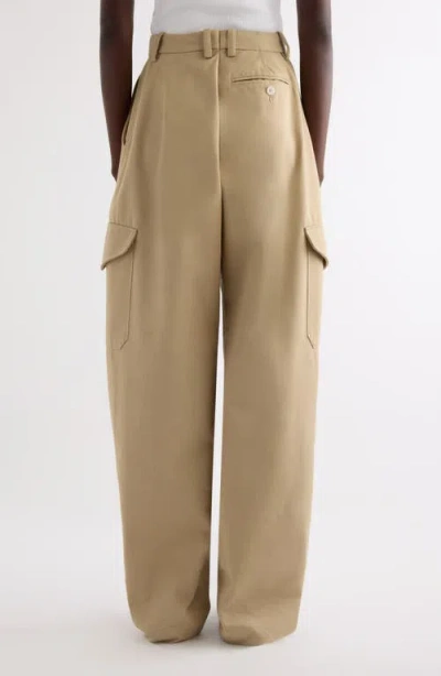 Givenchy Cargo Trousers With Belt Loops And Pockets In Neutral