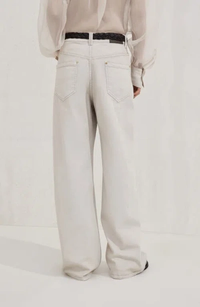 Brunello Cucinelli Contemporary Loose Trousers In Neutral
