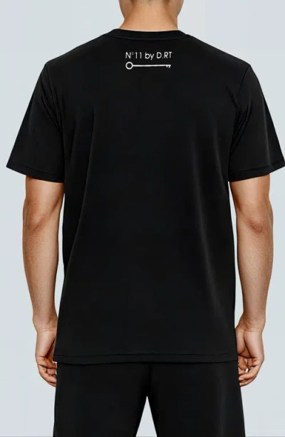 D.rt Eleven Key Graphic T-shirt In Black