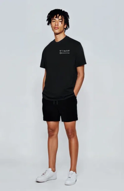 D.rt Eleven Key Graphic T-shirt In Black