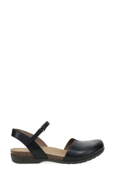 Dansko Rowan Flat In Black