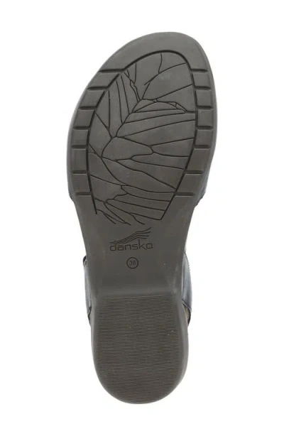 Dansko Rowan Flat In Black