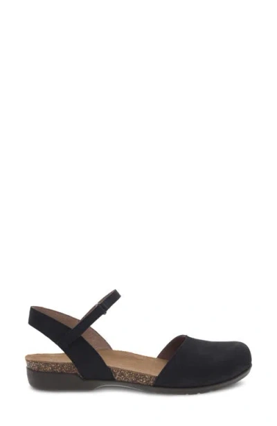 Dansko Rowan Flat In Black