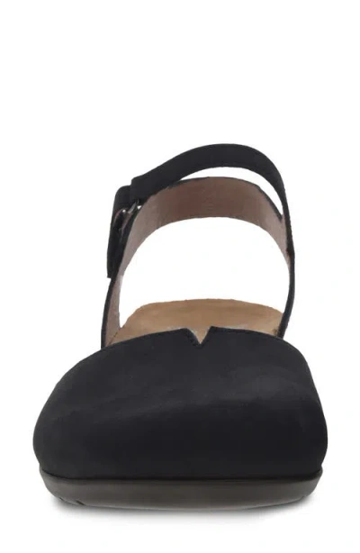 Dansko Rowan Flat In Black